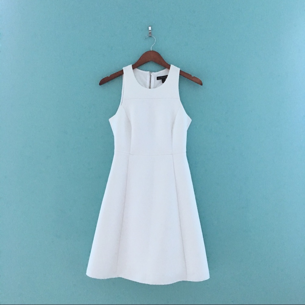 Banana Republic White A-Line Dress